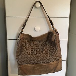 Coach Small Logo Hobo Bag